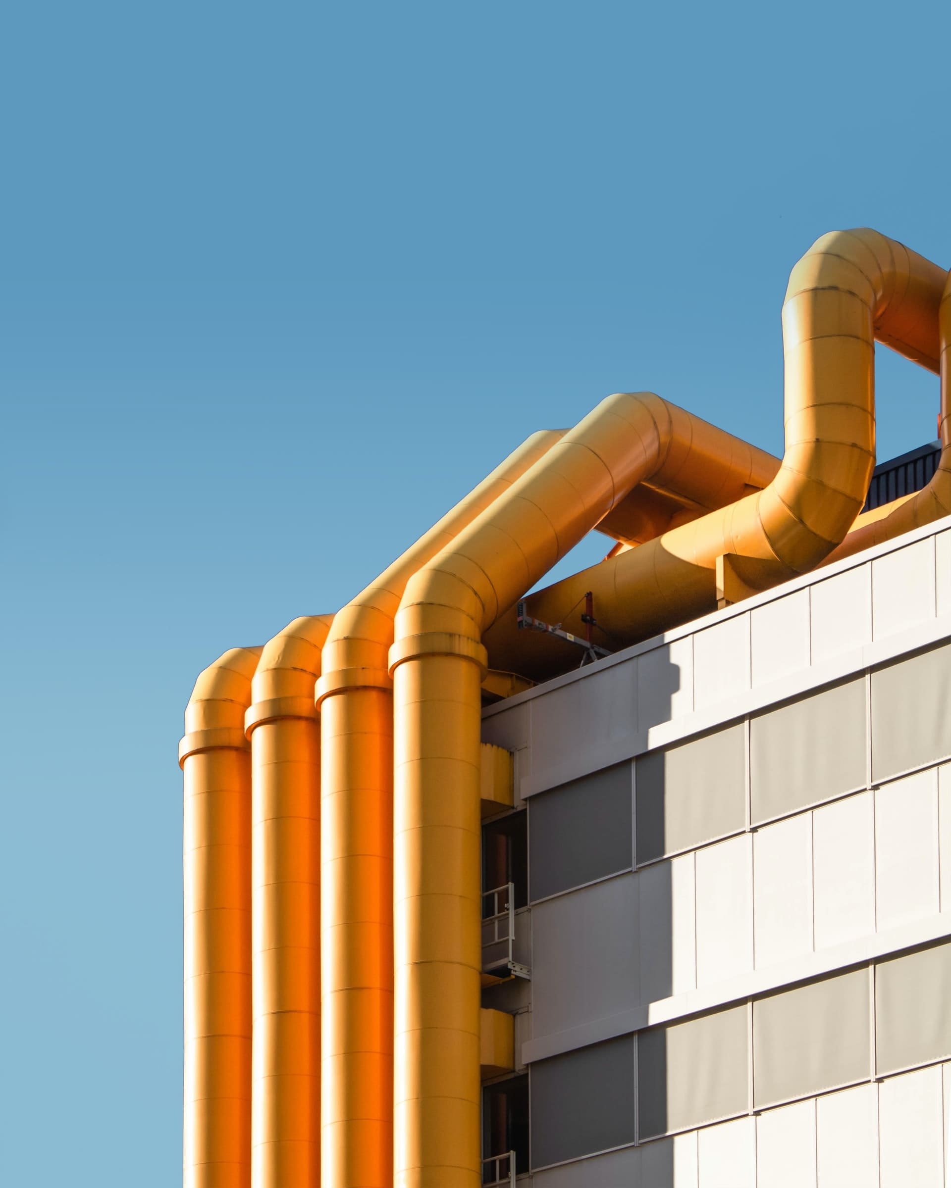 An industrial building